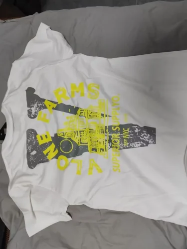 Farms x Mansion T-Shirt White Black photo review