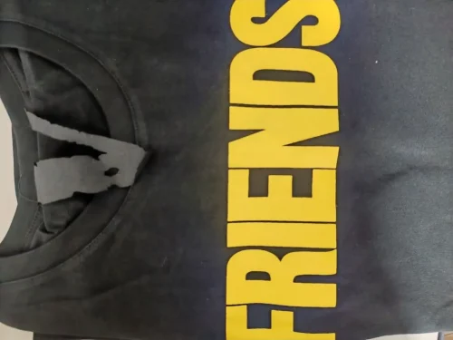 Friends T Shirt Yellow Print photo review